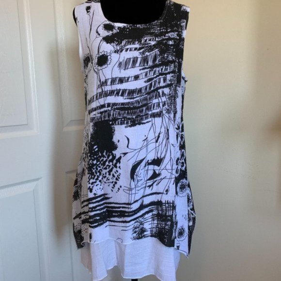 Print Tunic Dress - Picture 1 of 3